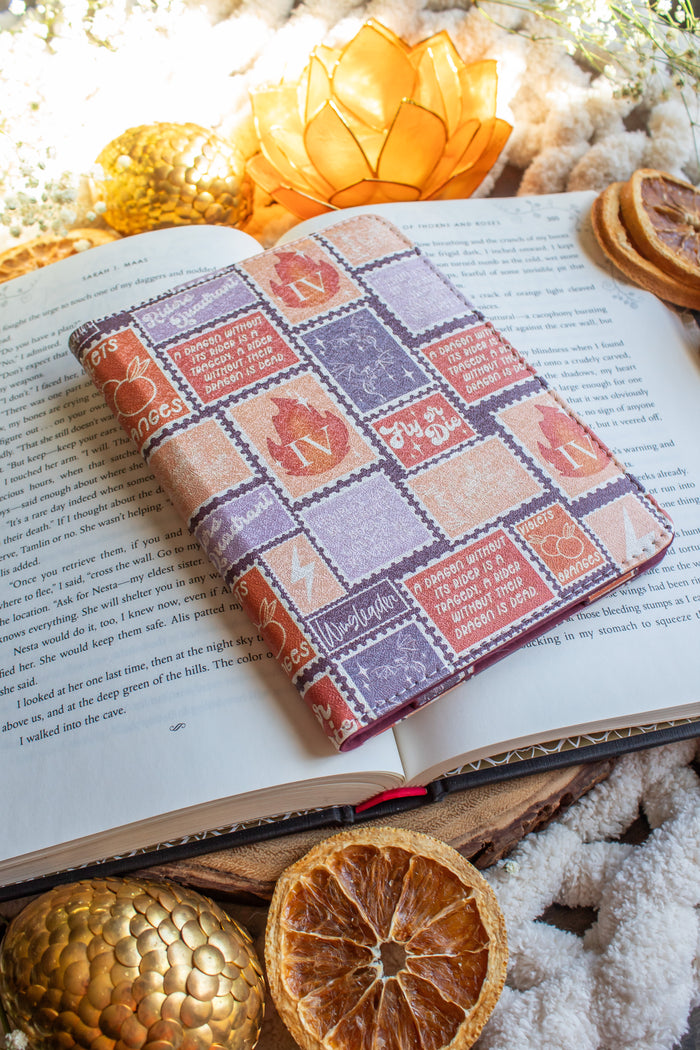 Fourth Wing Stamps | Kindle Case