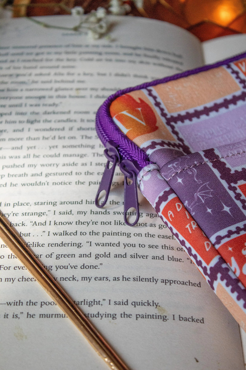 Neoprene E-Reader Sleeve | Fourth Wing Stamps