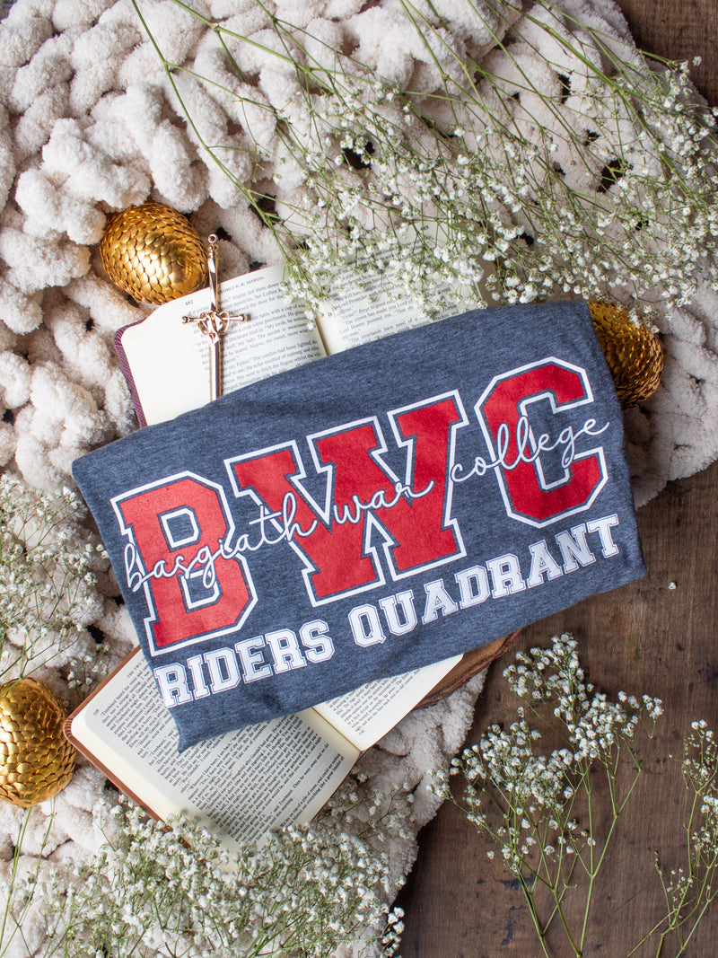 Fourth Wing | BWC - Basgaith War College Riders Quadrant Fourth Wing Soft Style Tee
