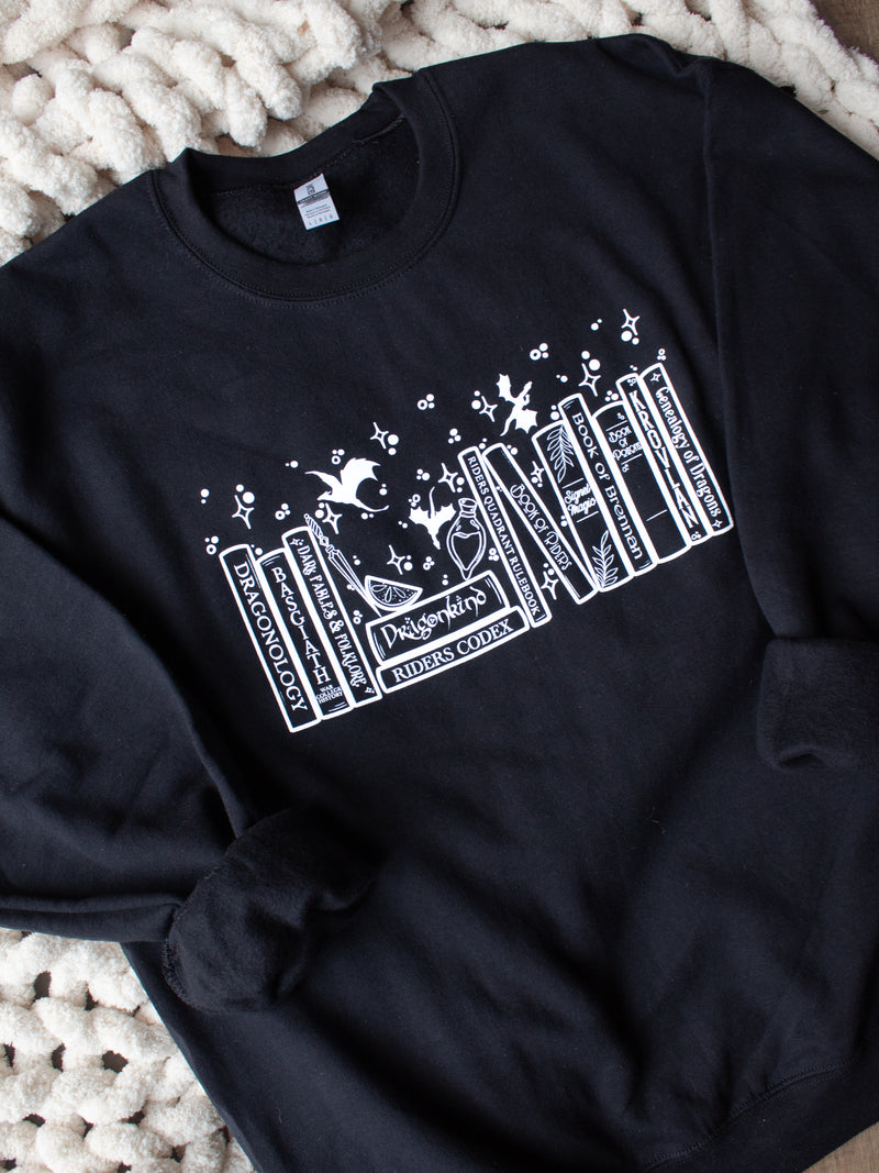 Fourth Wing | Violet's Bookshelf Fourth Wing Crewneck Sweatshirt