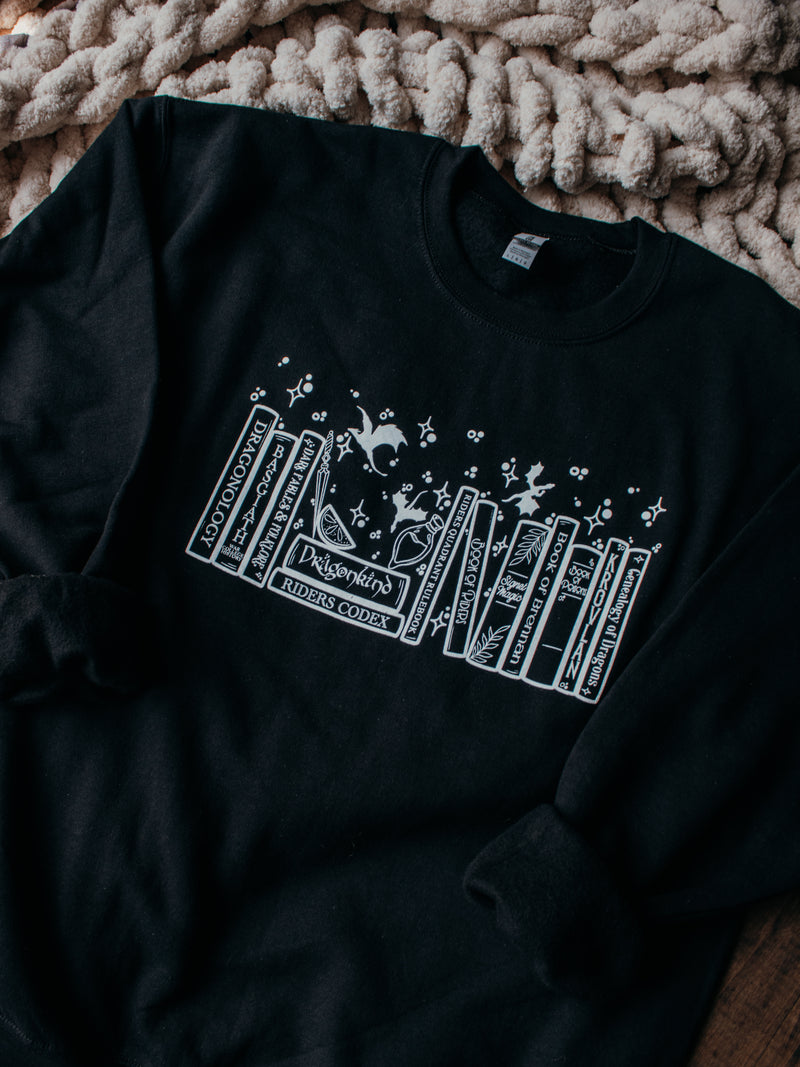 Fourth Wing | Violet's Bookshelf Fourth Wing Crewneck Sweatshirt