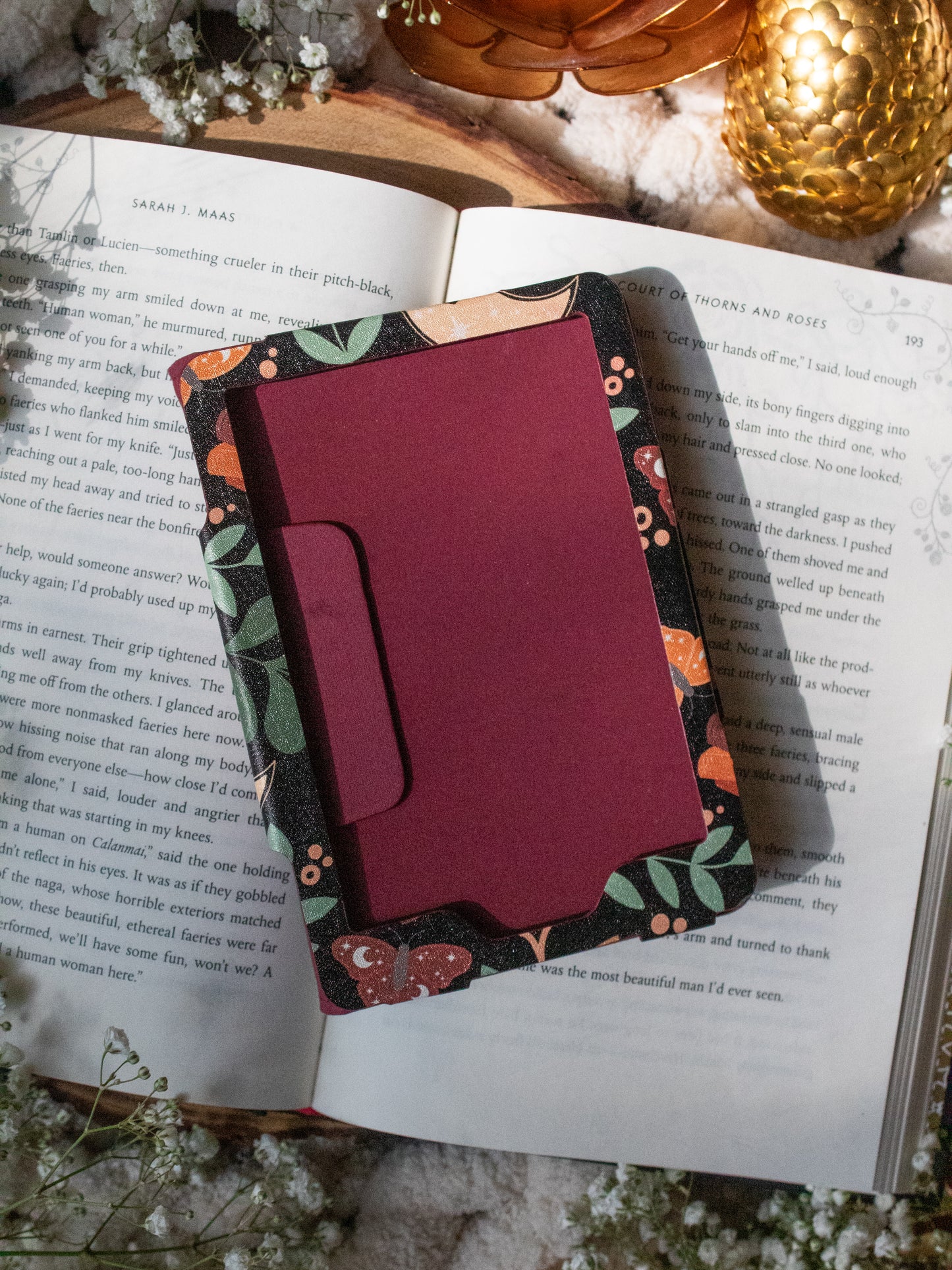 Burgundy Books | Kindle Case