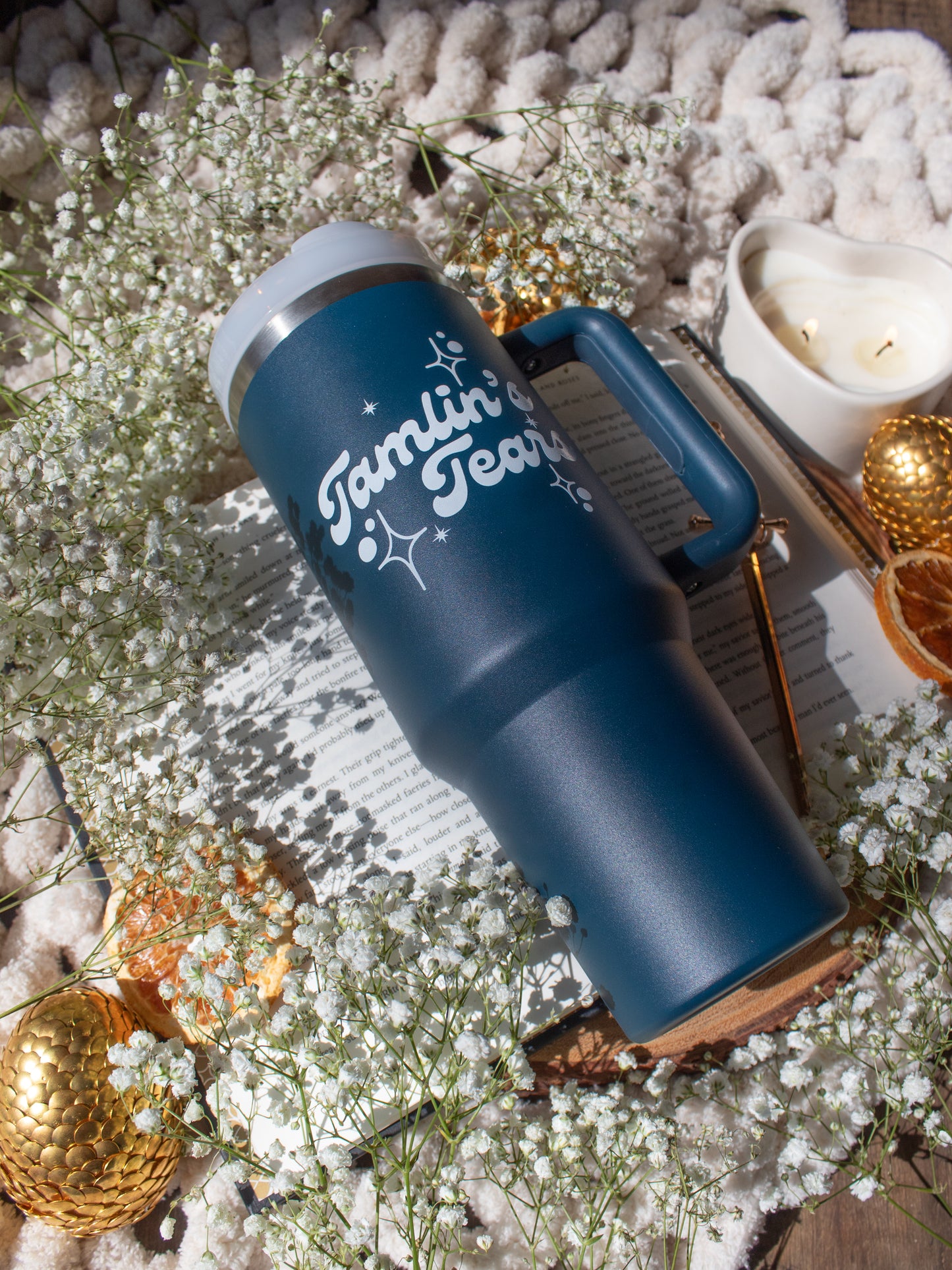 Tamlin's Tears 40oz Tumbler | A Court of Thorns and Roses