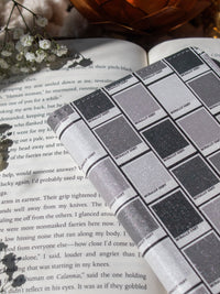 Morally Grey Paint Chips | Kindle Case