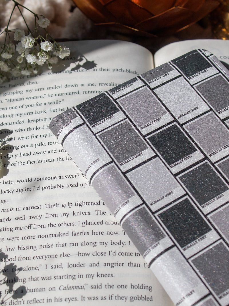 Morally Grey Paint Chips | Kindle Case