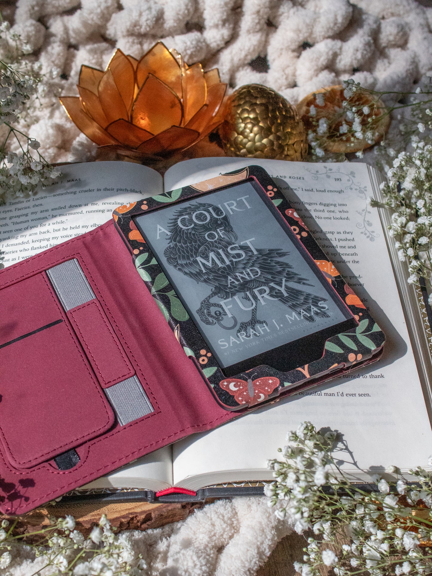 Burgundy Books | Kindle Case