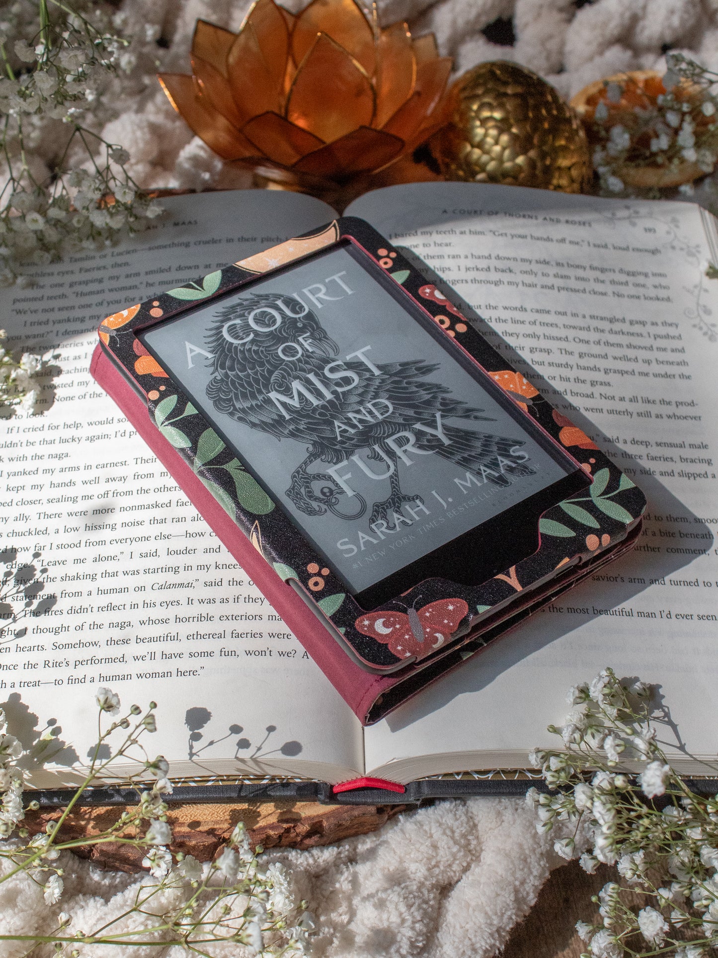 Burgundy Books | Kindle Case