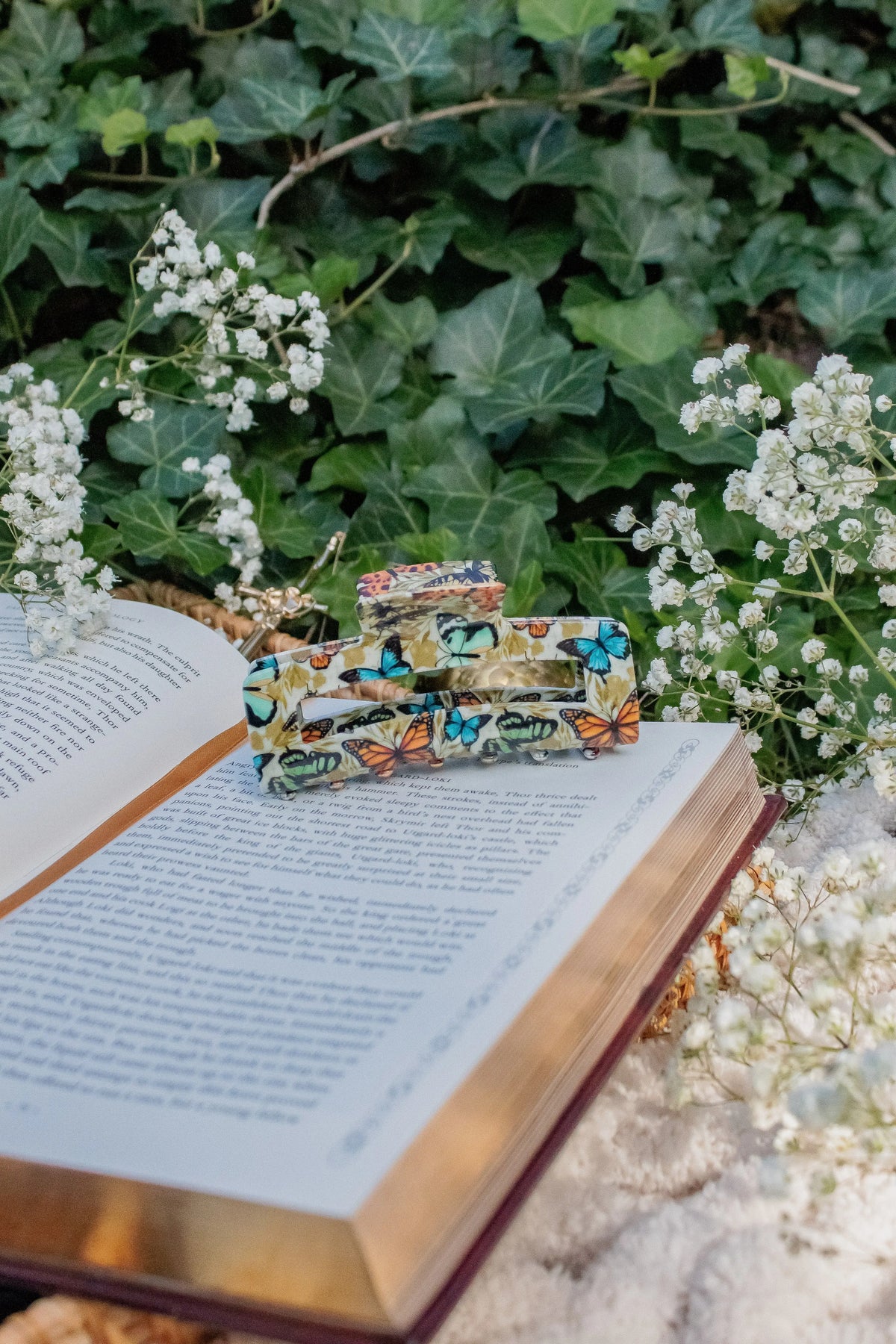 Hair Claw Clip | Butterfly Fields