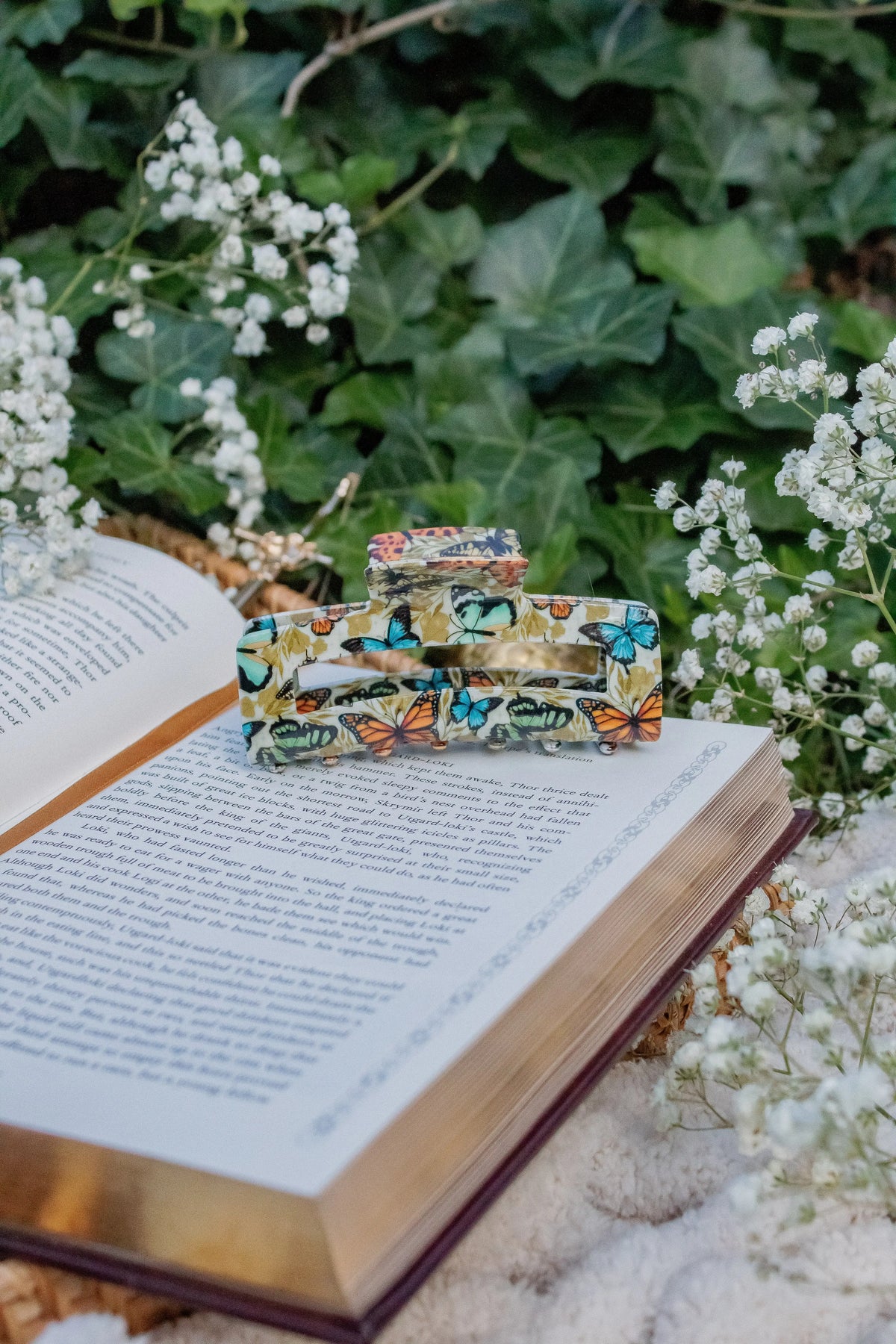 Hair Claw Clip | Butterfly Fields