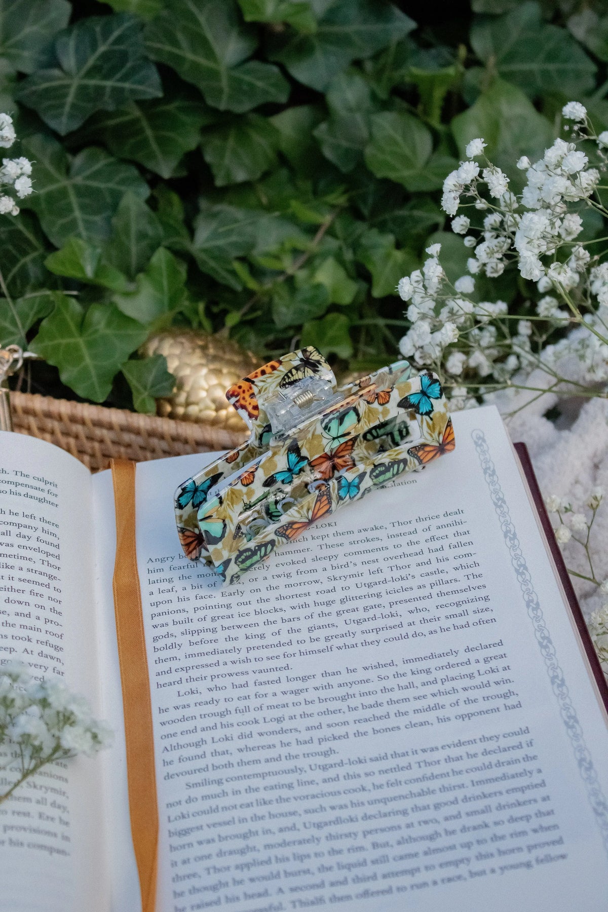 Hair Claw Clip | Butterfly Fields