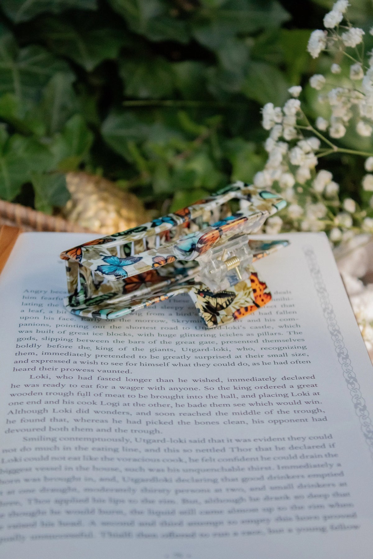 Hair Claw Clip | Butterfly Fields