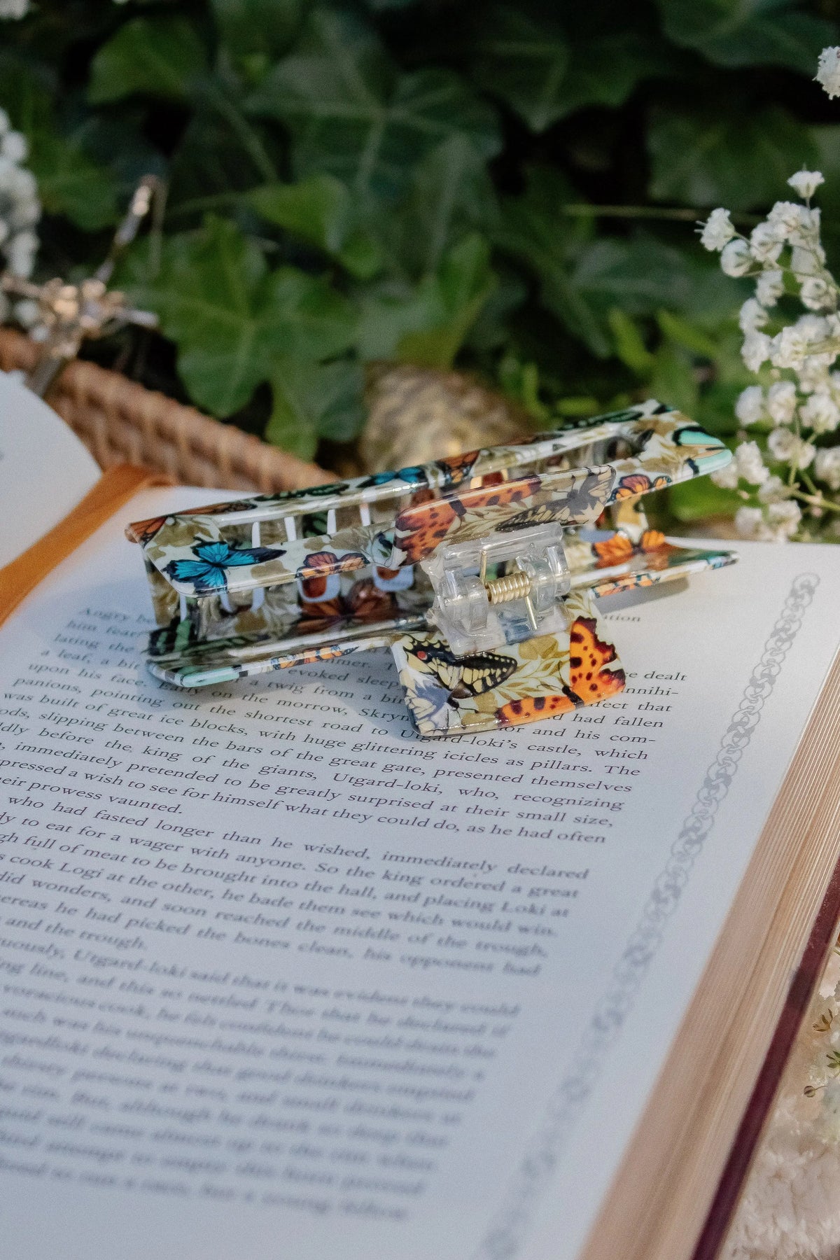Hair Claw Clip | Butterfly Fields