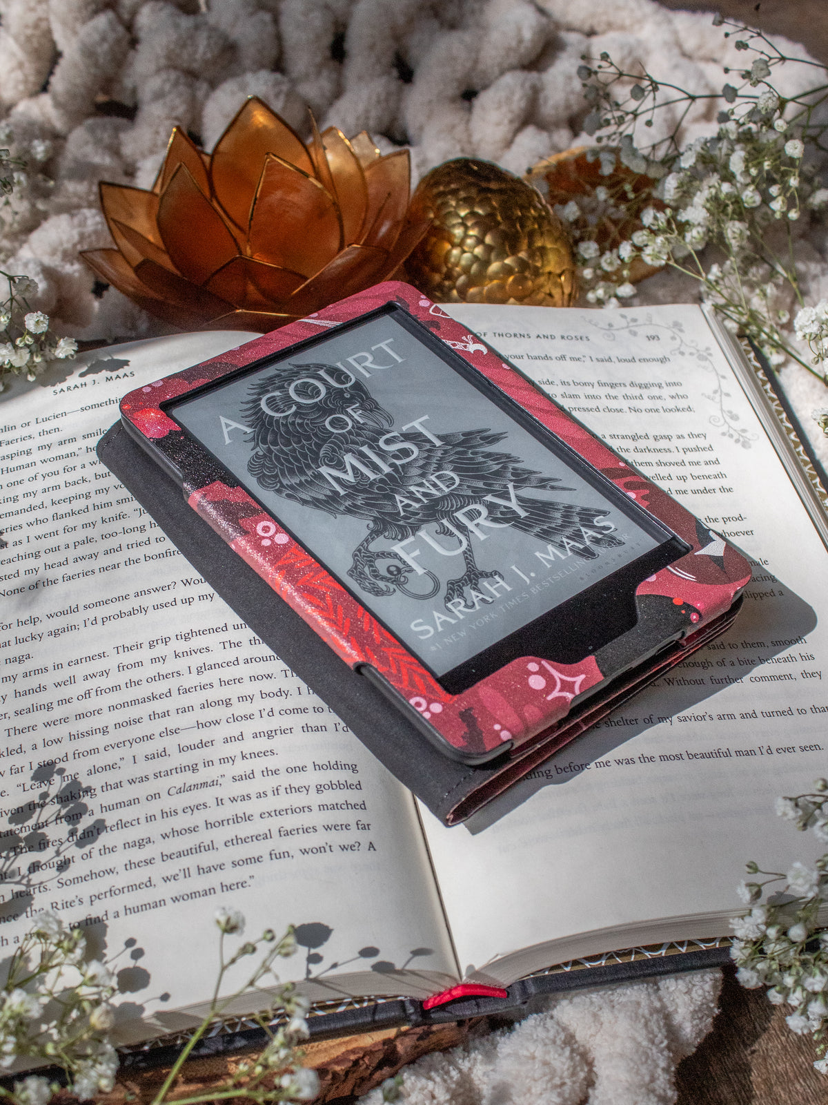Maroon Magic | Kindle Case