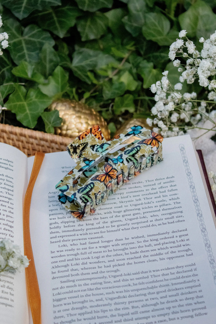 Hair Claw Clip | Butterfly Fields
