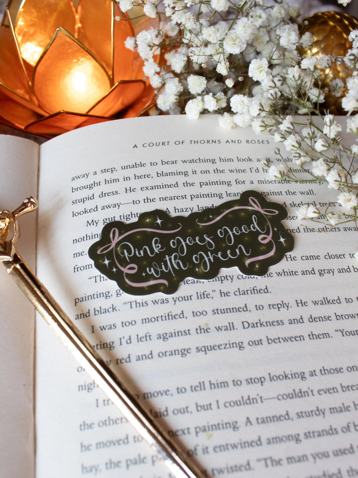 Wizard of Oz Sticker | Pink Goes Good With Green