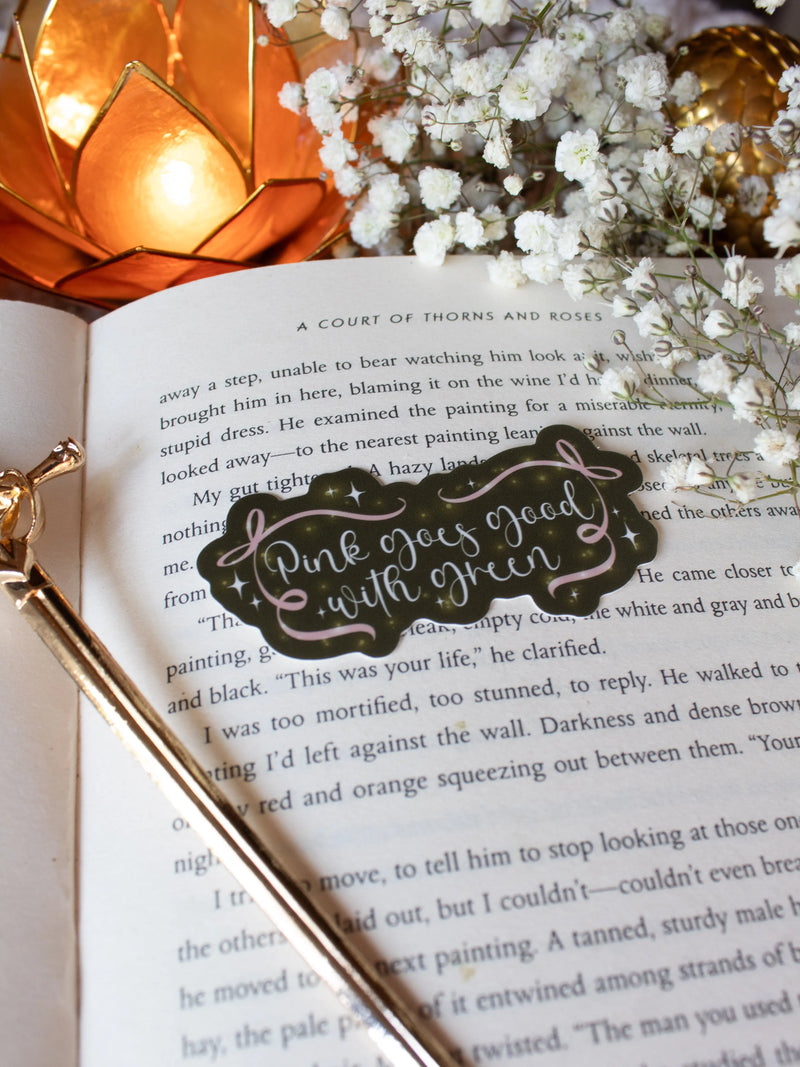 Wizard of Oz Sticker | Pink Goes Good With Green