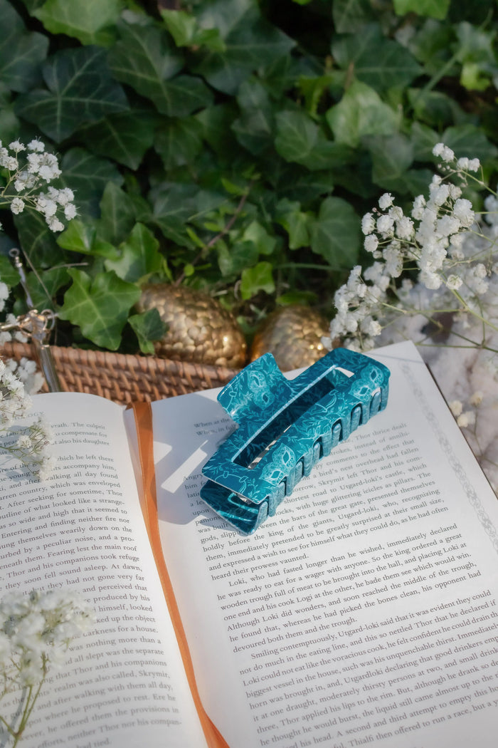 Bookish Hair Claw Clip | Starlight