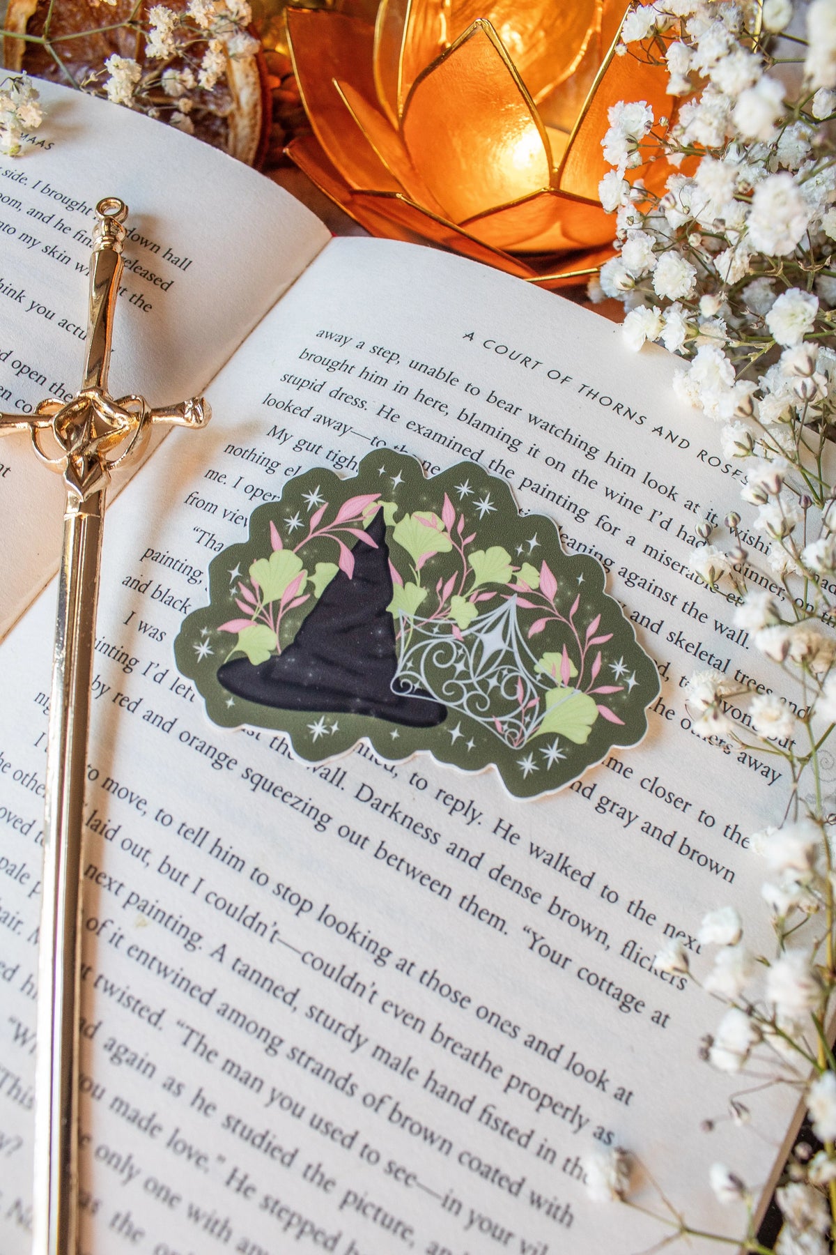 Wizard of Oz Sticker | Witch Hat & Crown