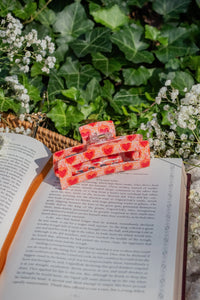 Bookish Hair Claw Clip | Flaming Heart