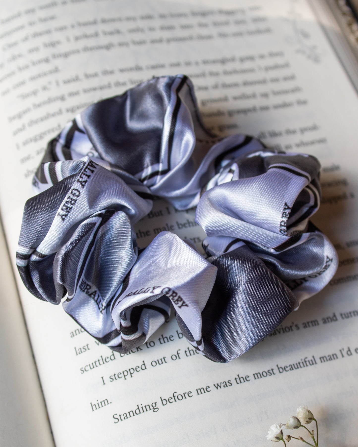 Satin Scrunchie | Morally Grey