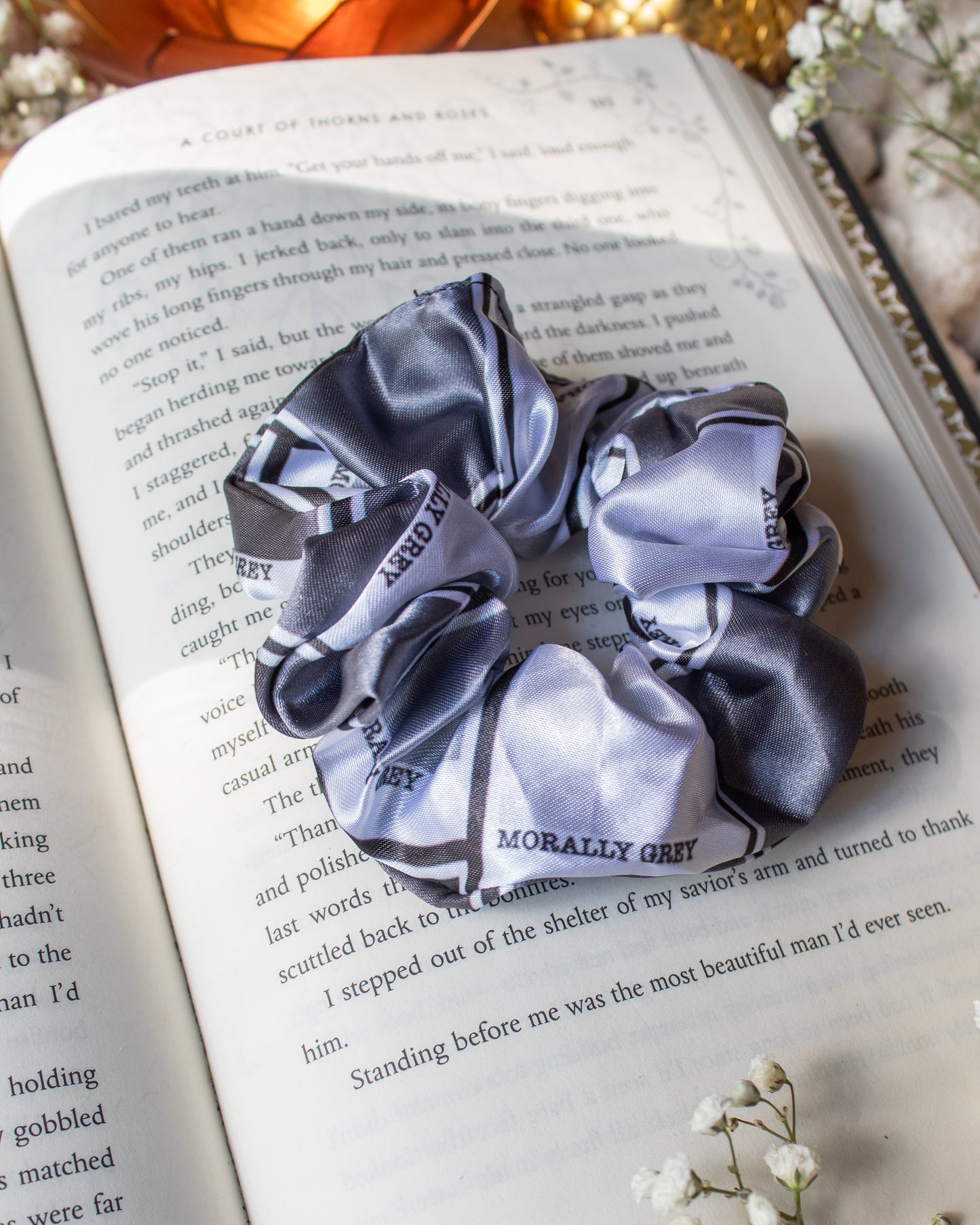 Satin Scrunchie | Morally Grey