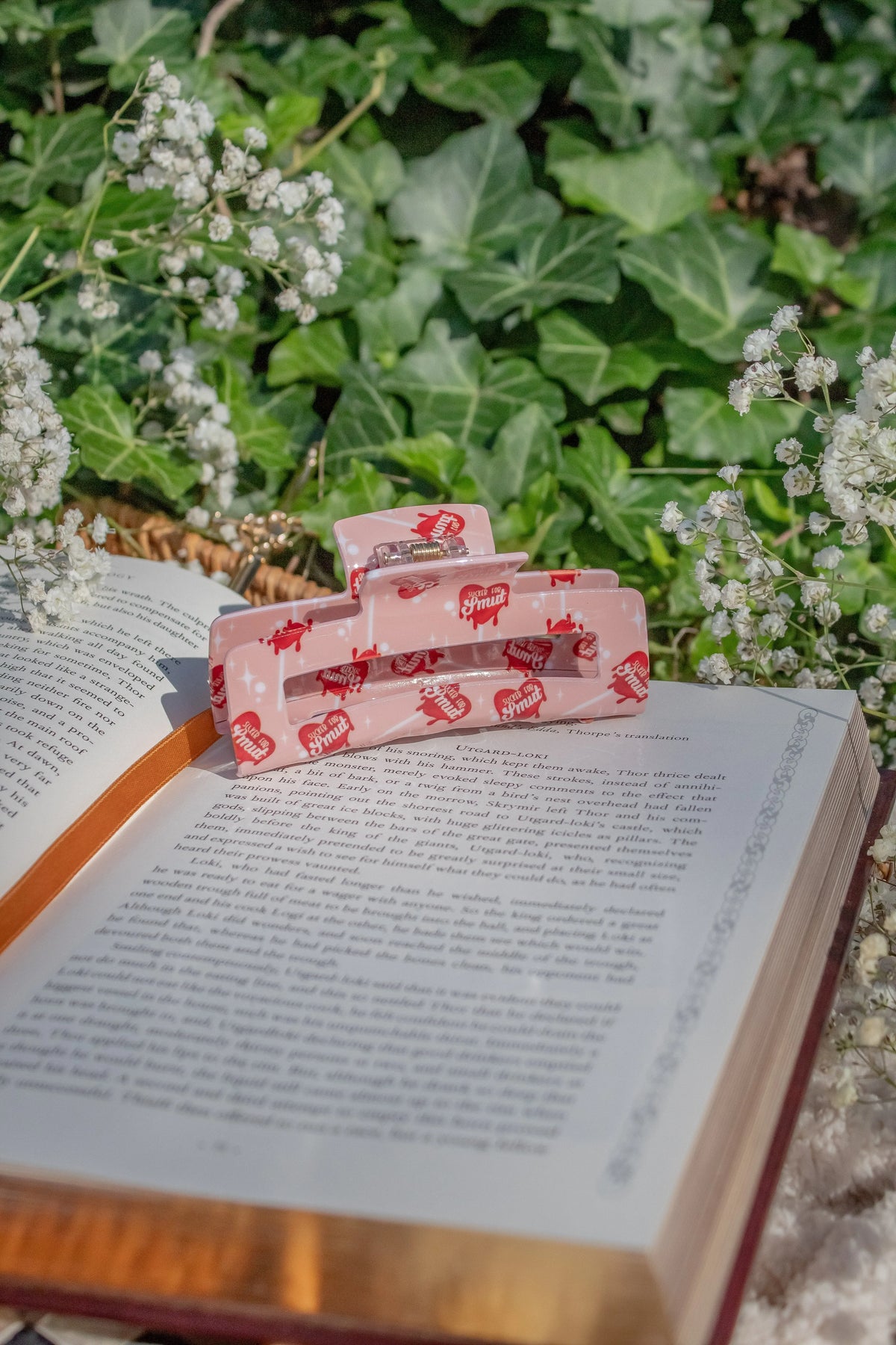Bookish Hair Claw Clip | Sucker for Smut