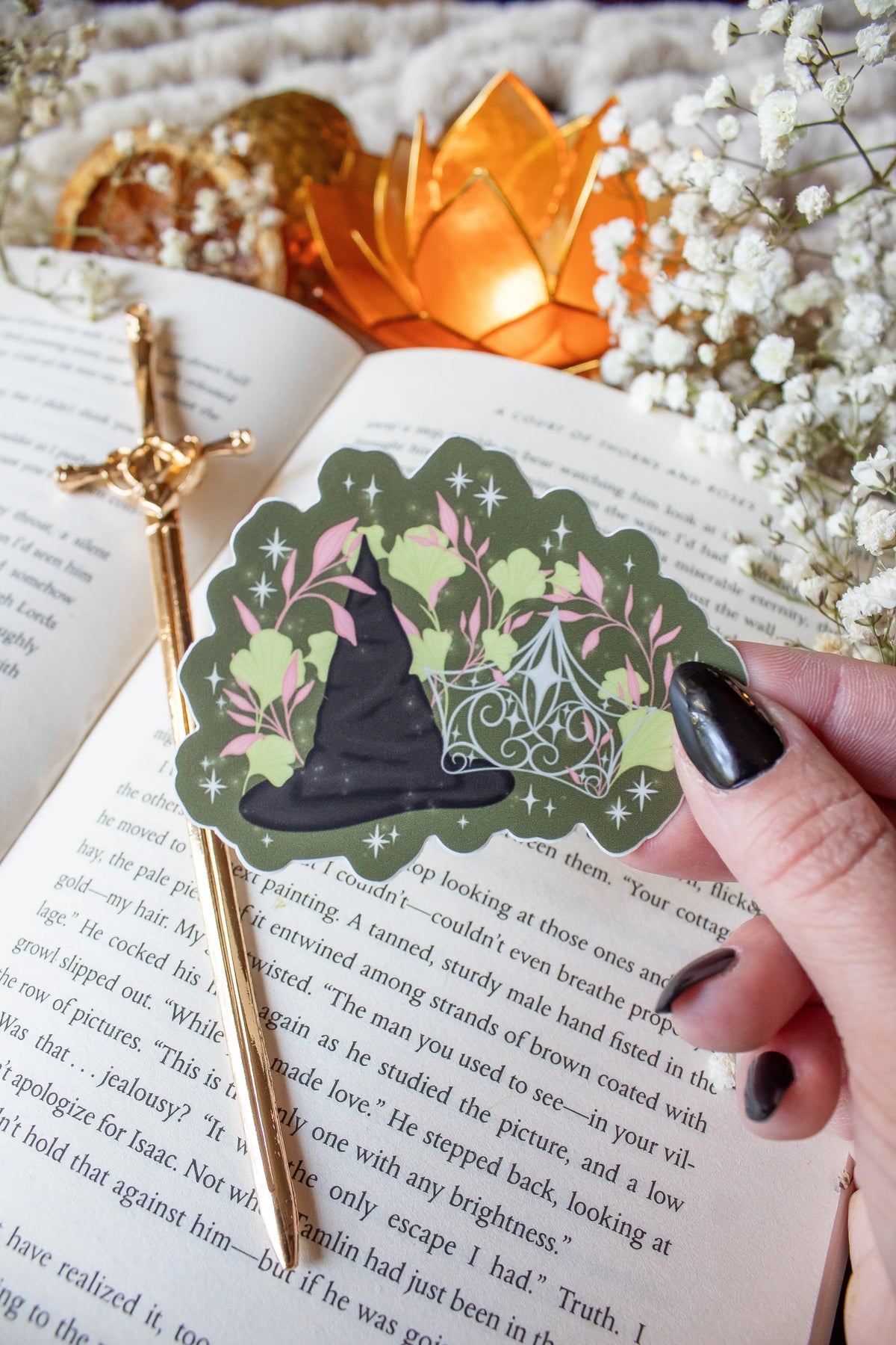 Wizard of Oz Sticker | Witch Hat & Crown