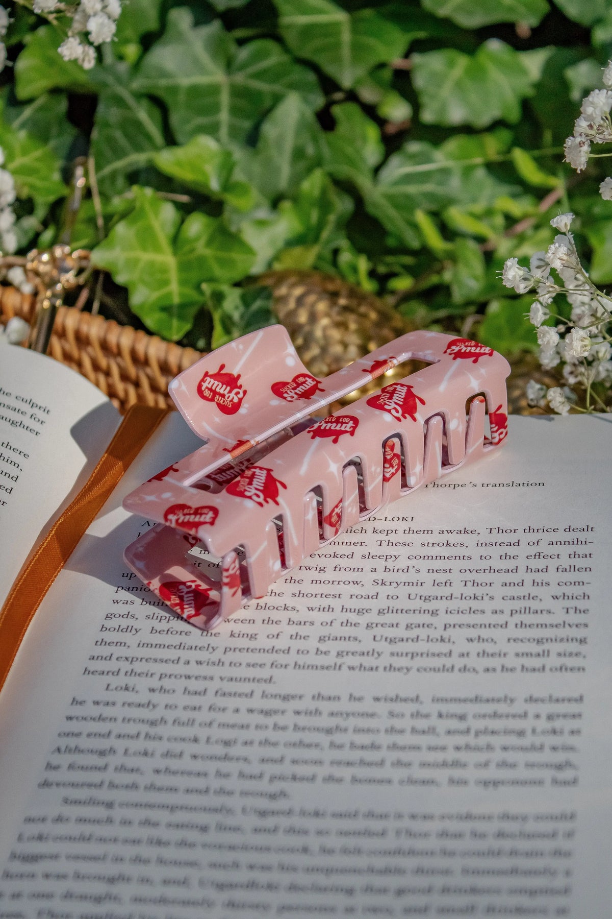 Bookish Hair Claw Clip | Sucker for Smut
