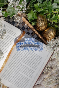 Bookish Hair Claw Clip | Porcelain Books