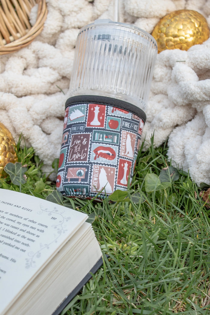 16oz Neoprene Drink Sleeve | Forks, WA Stamps