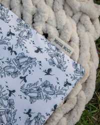 Water-Resistant Book / Tablet Sleeve | Ivory Swords