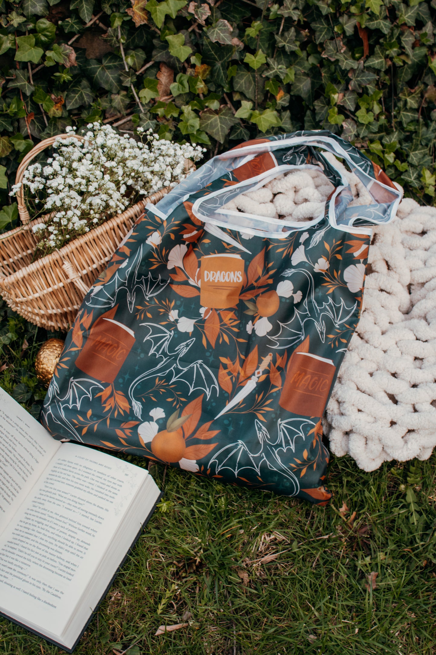 Reusable Tote Bag | Dragons Grove