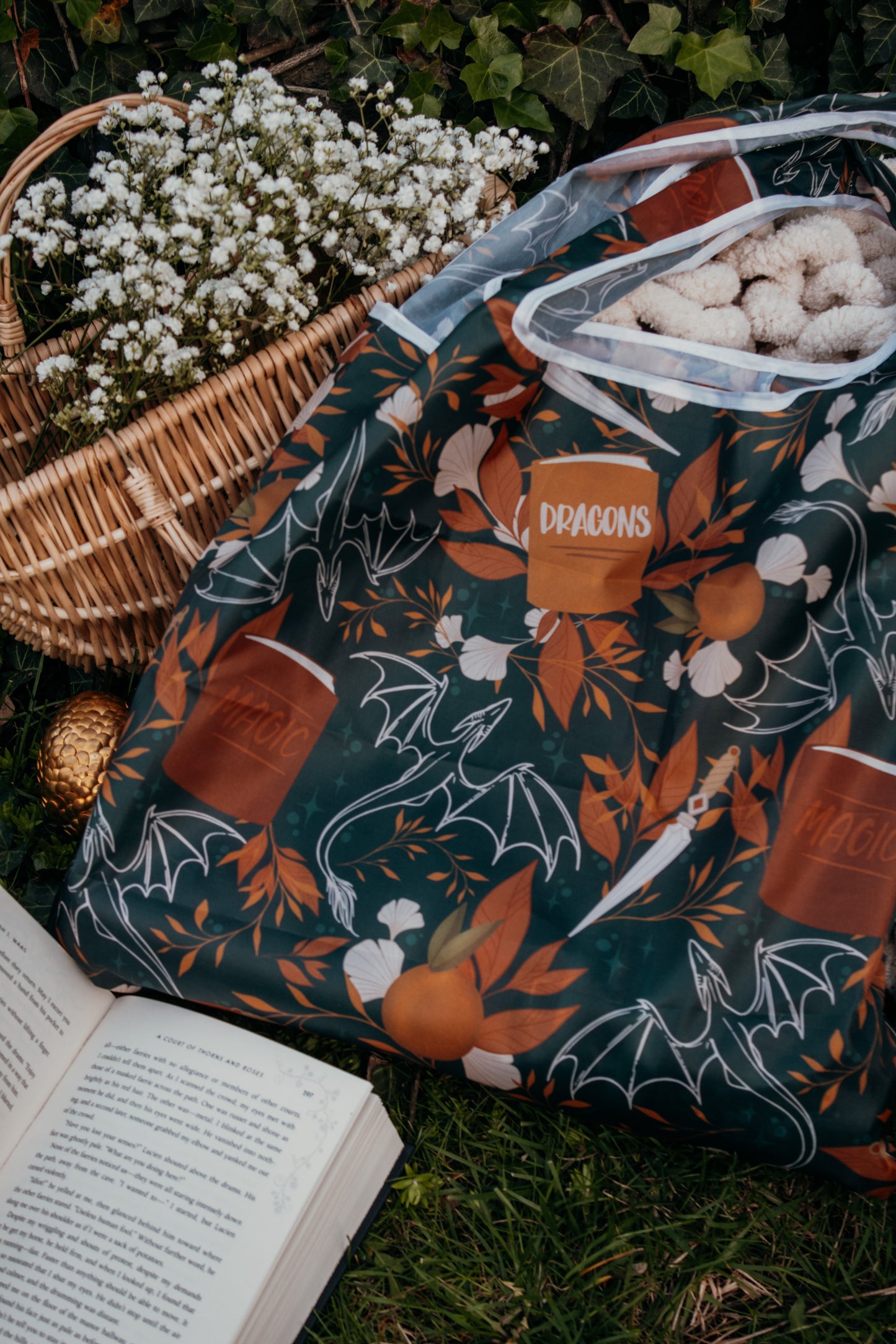 Reusable Tote Bag | Dragons Grove