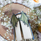 Green Dragon Wings 3D Bookmark