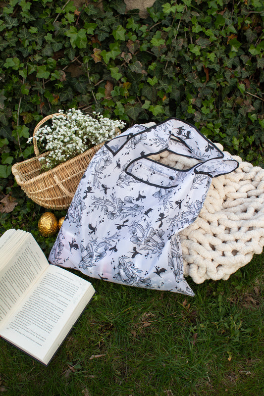 Reusable Tote Bag | Ivory Swords