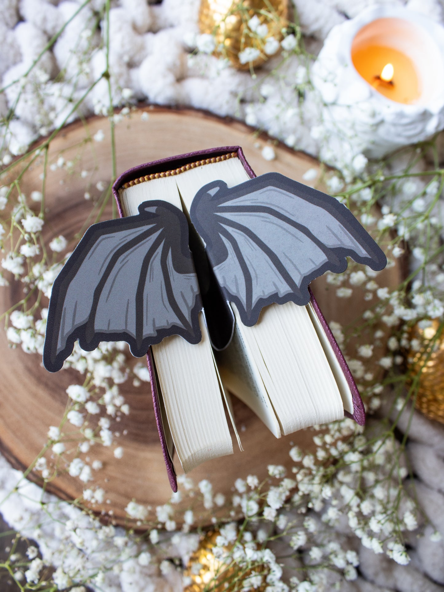 Bat Wings 3D Bookmark