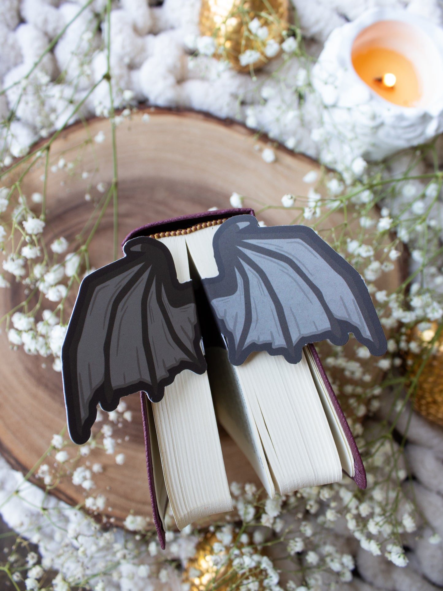 Bat Wings 3D Bookmark