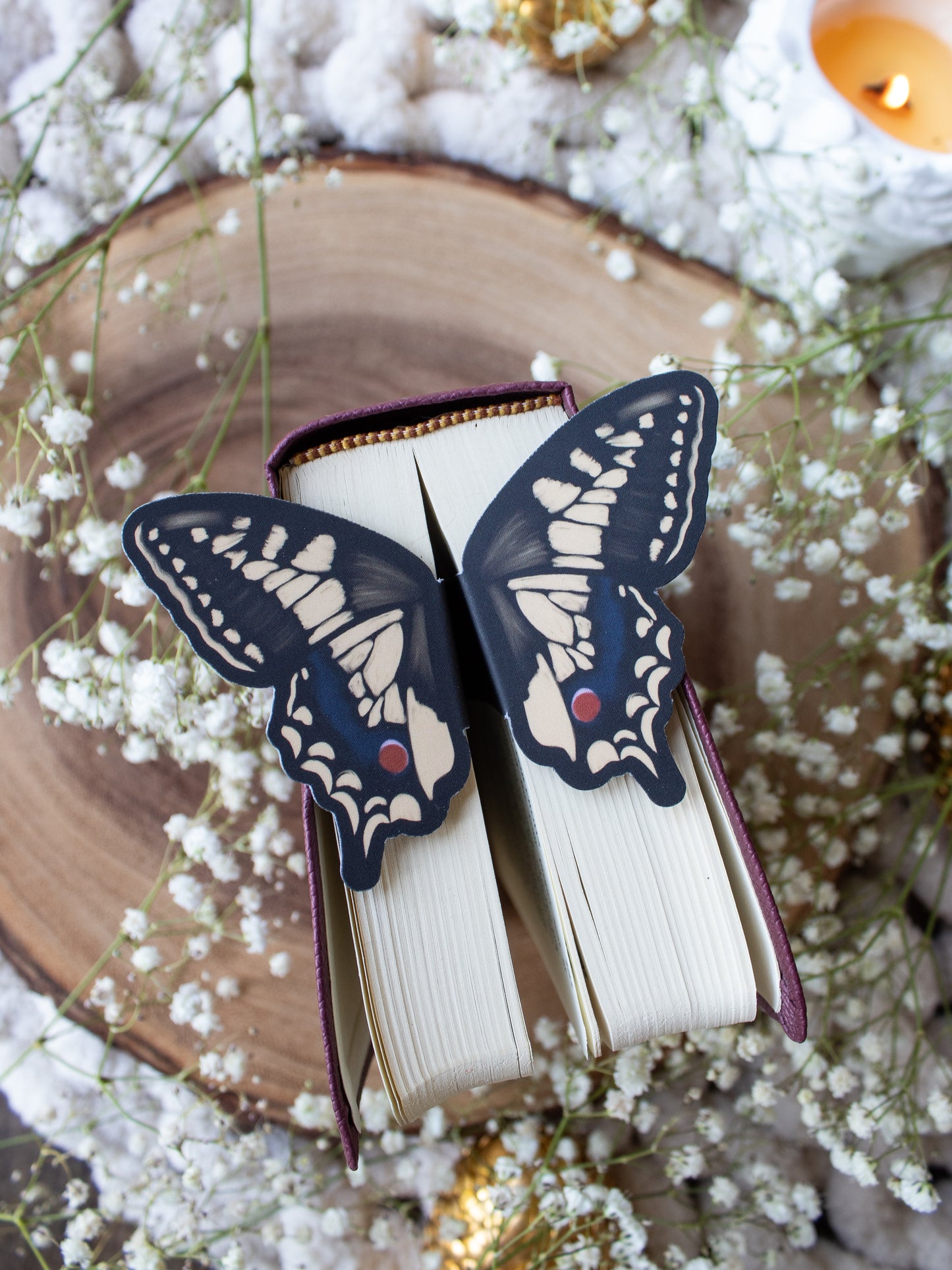 Swallowtail Butterfly Wings 3D Bookmark