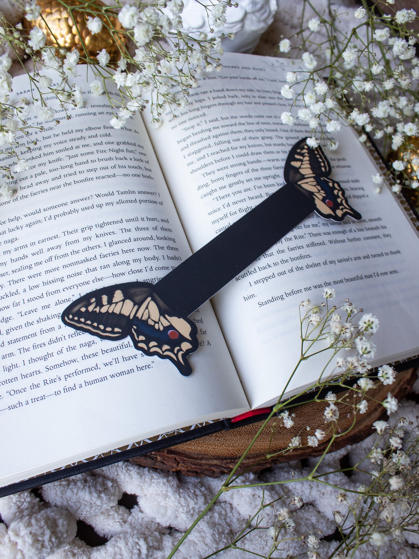 Swallowtail Butterfly Wings 3D Bookmark