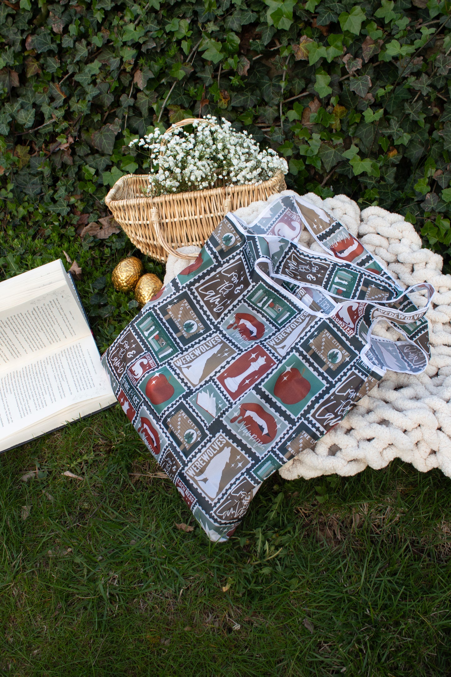 Reusable Tote Bag | Forks Washington Stamps