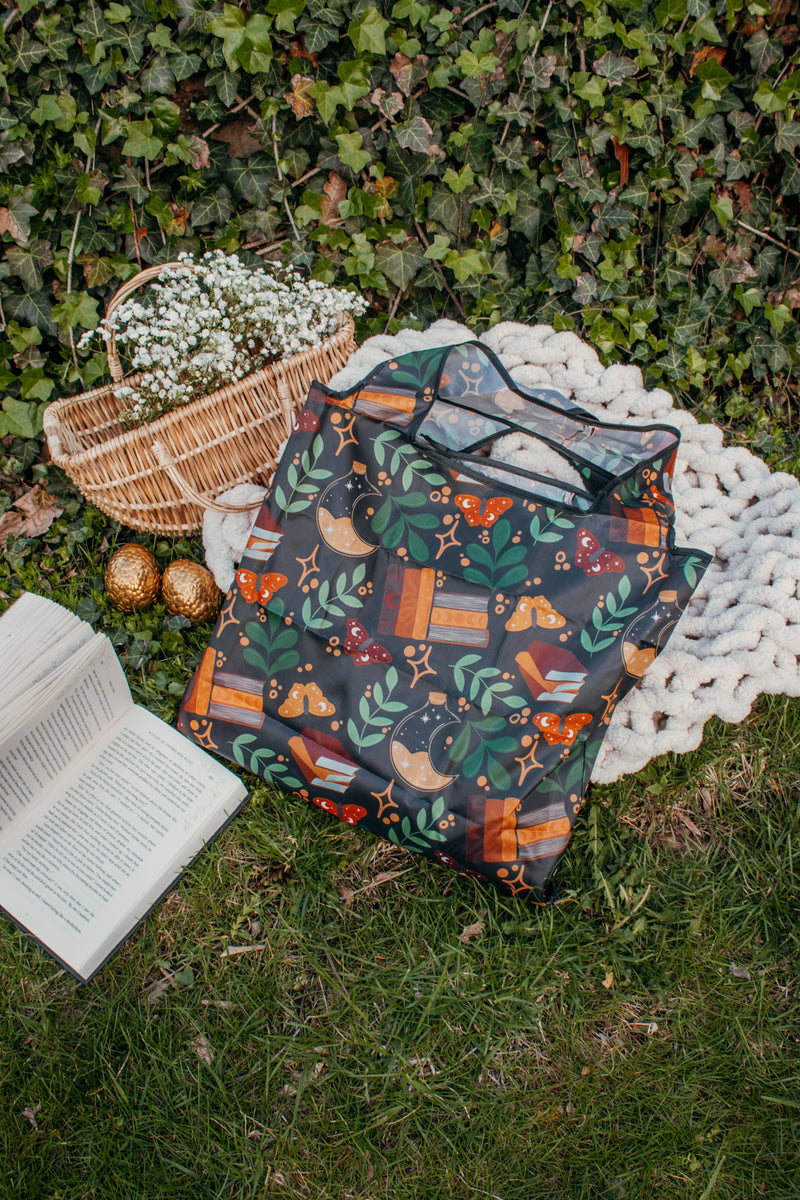 Reusable Tote Bag | Burgundy Books