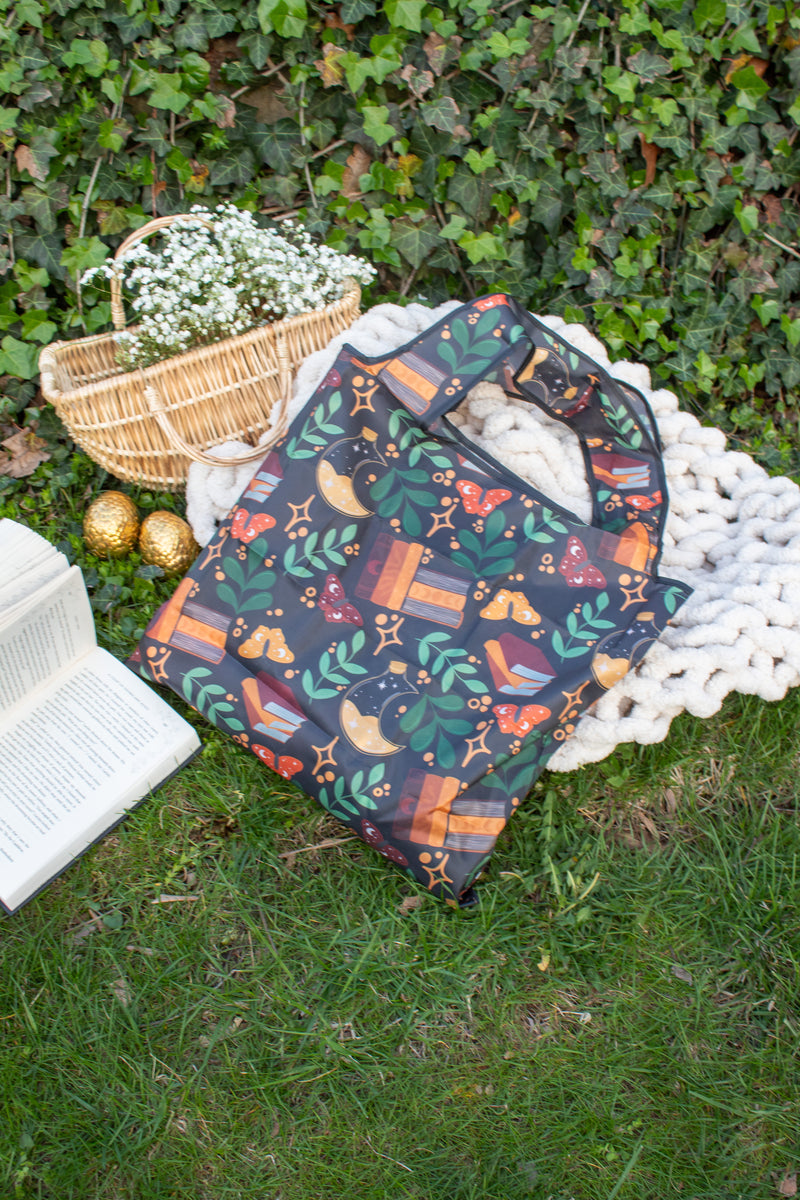 Reusable Tote Bag | Burgundy Books