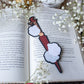 Red Floral Dagger Bookmark