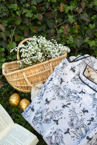 Reusable Tote Bag | Ivory Swords