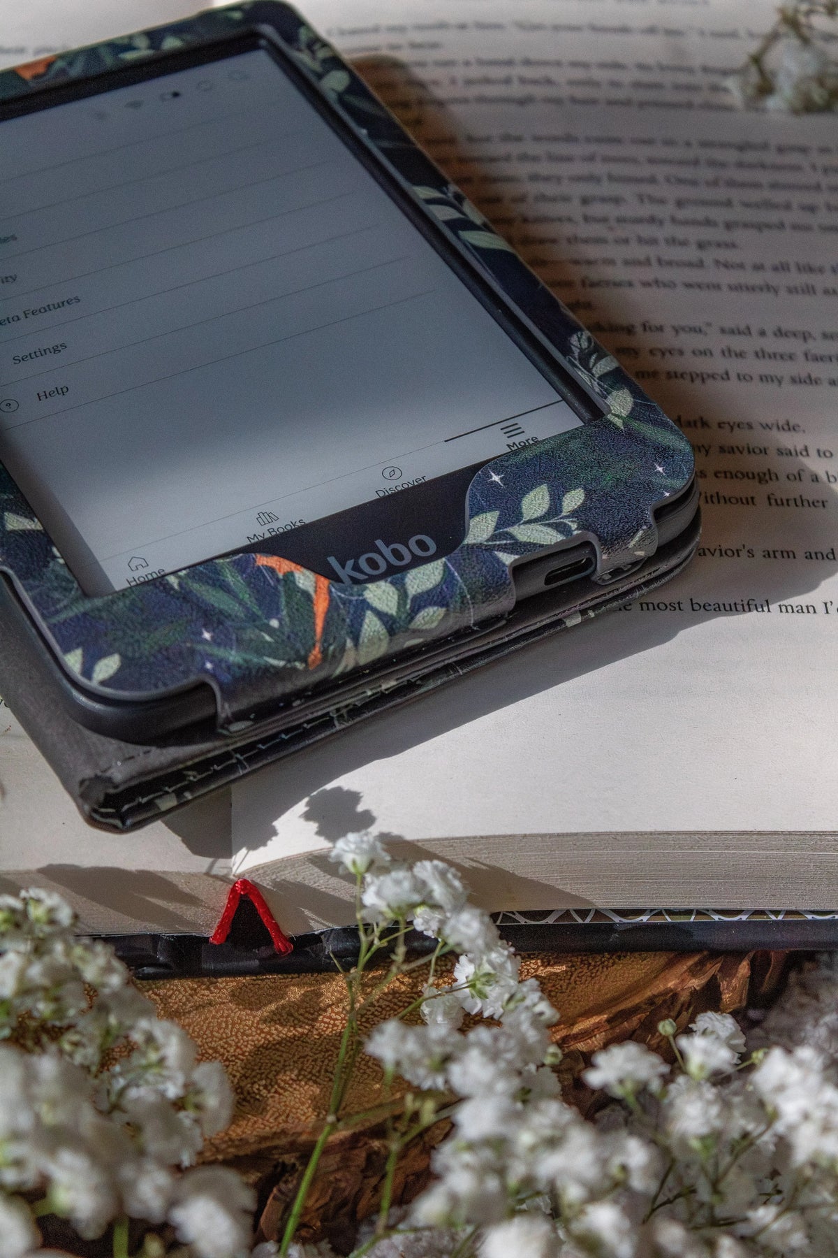 Fourth Wing Tairn and Andarna Kindle Case / Kobo Case