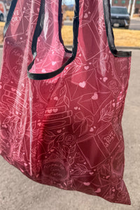 Love Story Bookish Reusable Tote Bag