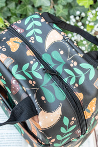 Bookish Lunch Tote Bag | Burgundy Books