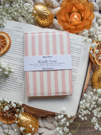 Pink Cabana Stripes | Kindle Case