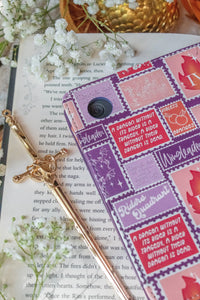 Fourth Wing Stamps Kindle Case / Kobo Case