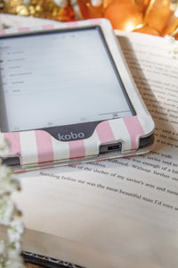 Pink Cabana Stripes | Kindle / Kobo Case